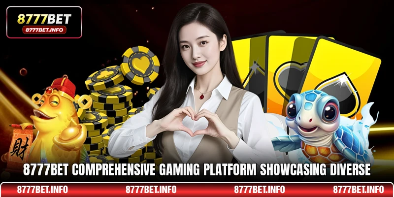 8777BET comprehensive gaming platform showcasing diverse