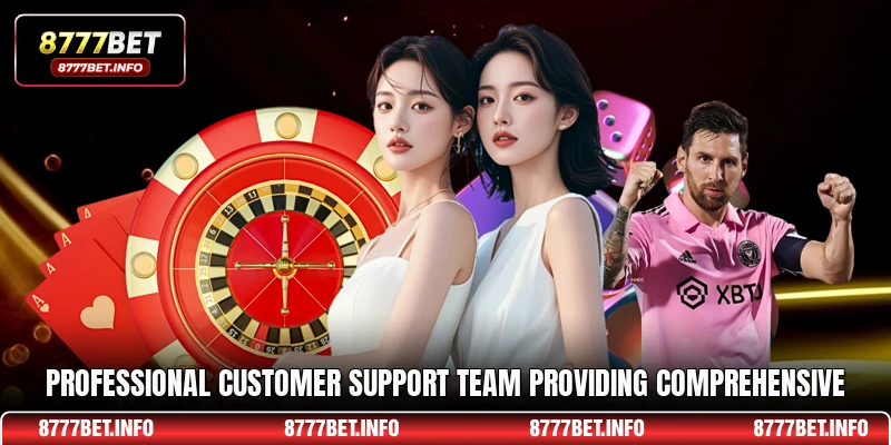 Professional customer support team providing comprehensive